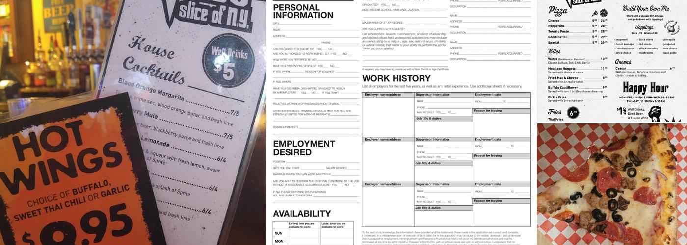 Uncle Vito's Slice of NY Menu