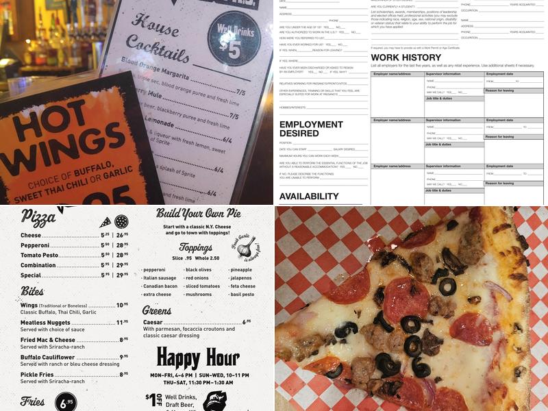 Uncle Vito's Slice of NY Menu