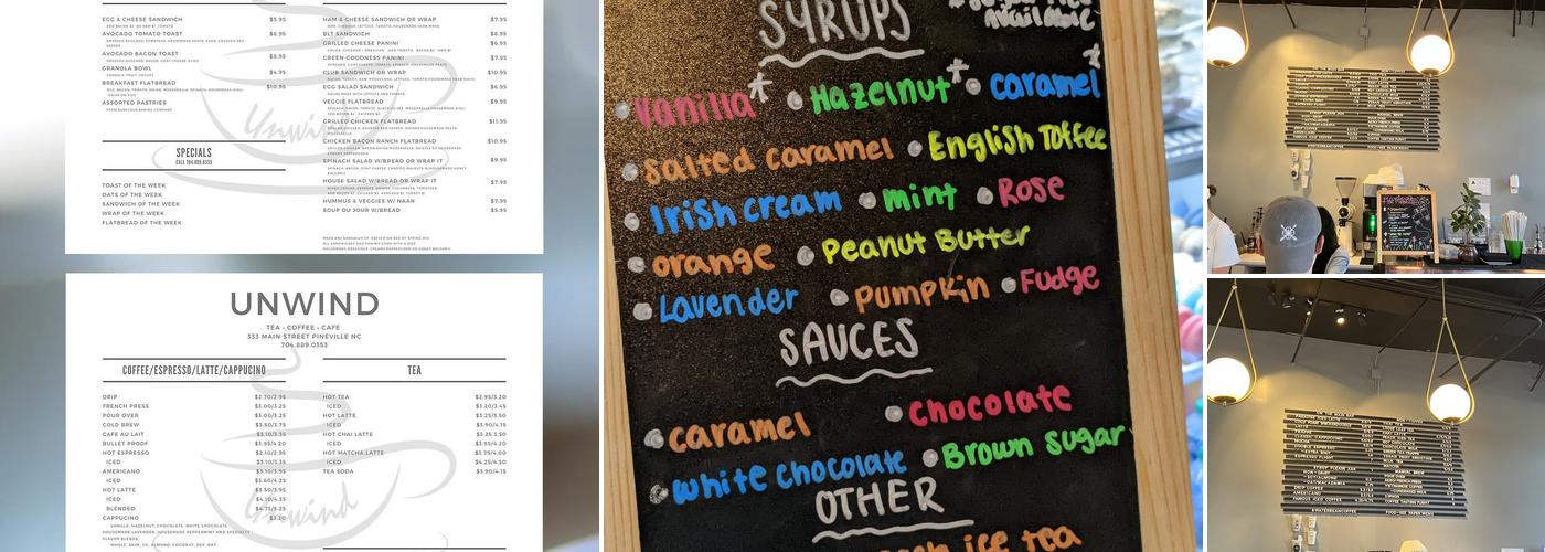 Waterbean Coffee Menu