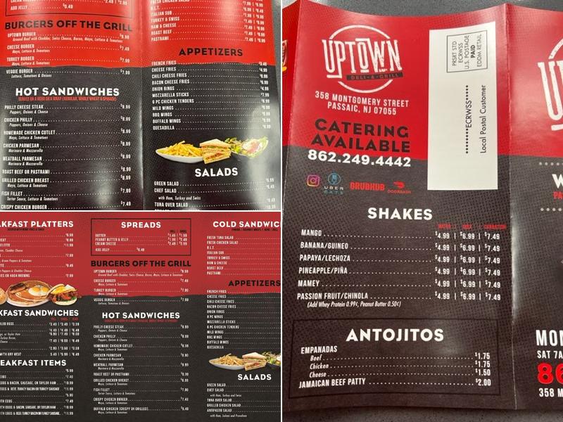 Uptown Deli & Grill Menu