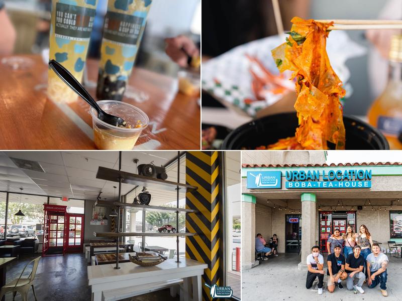 Urban Location Boba Tea House Garden Grove