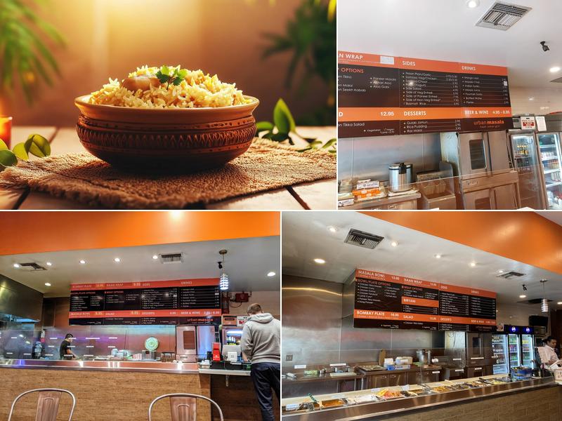 Urban Masala Menu