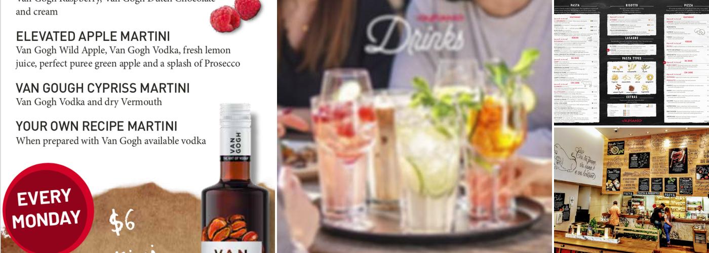 Vapiano Chicago Loop Menu