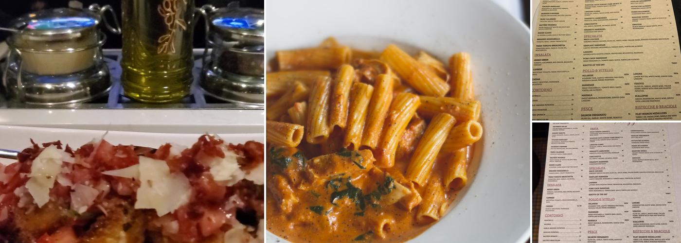 Viaggio Restaurant Chicago Menu