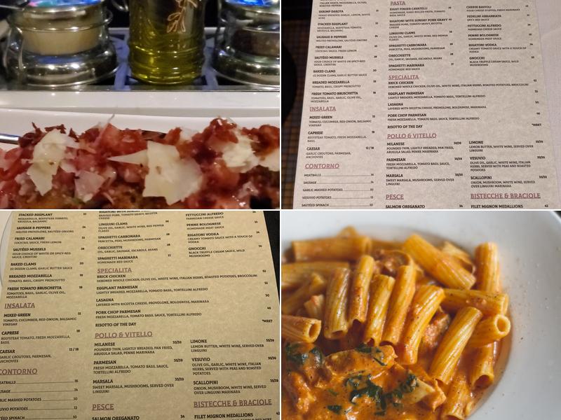 Viaggio Restaurant Chicago Menu