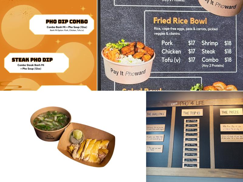 Vinason Pho Kitchen - Kent Menu