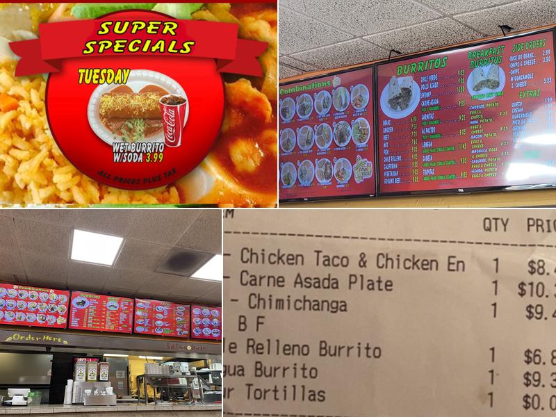 Viva El Taco - Mexican Food Menu