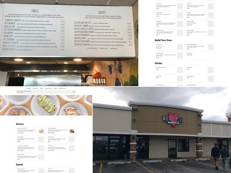 Waffle Love - American Fork Menu