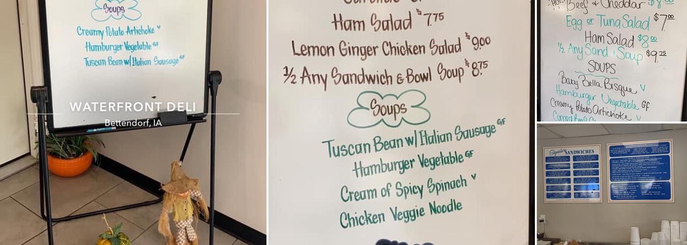 Waterfront Deli Menu