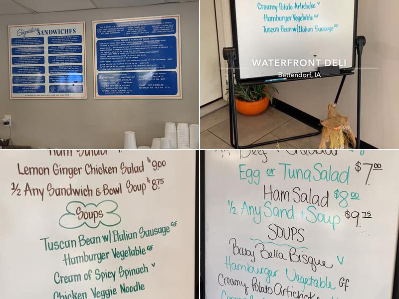 Waterfront Deli Menu