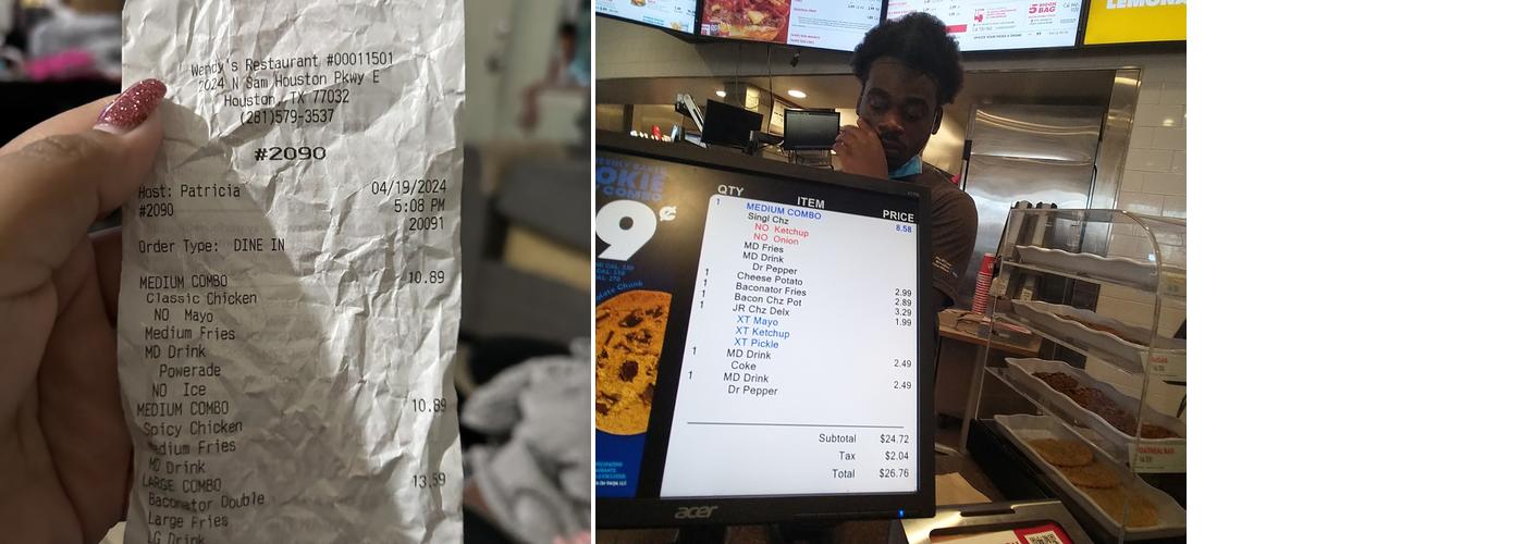 Wendy's Menu
