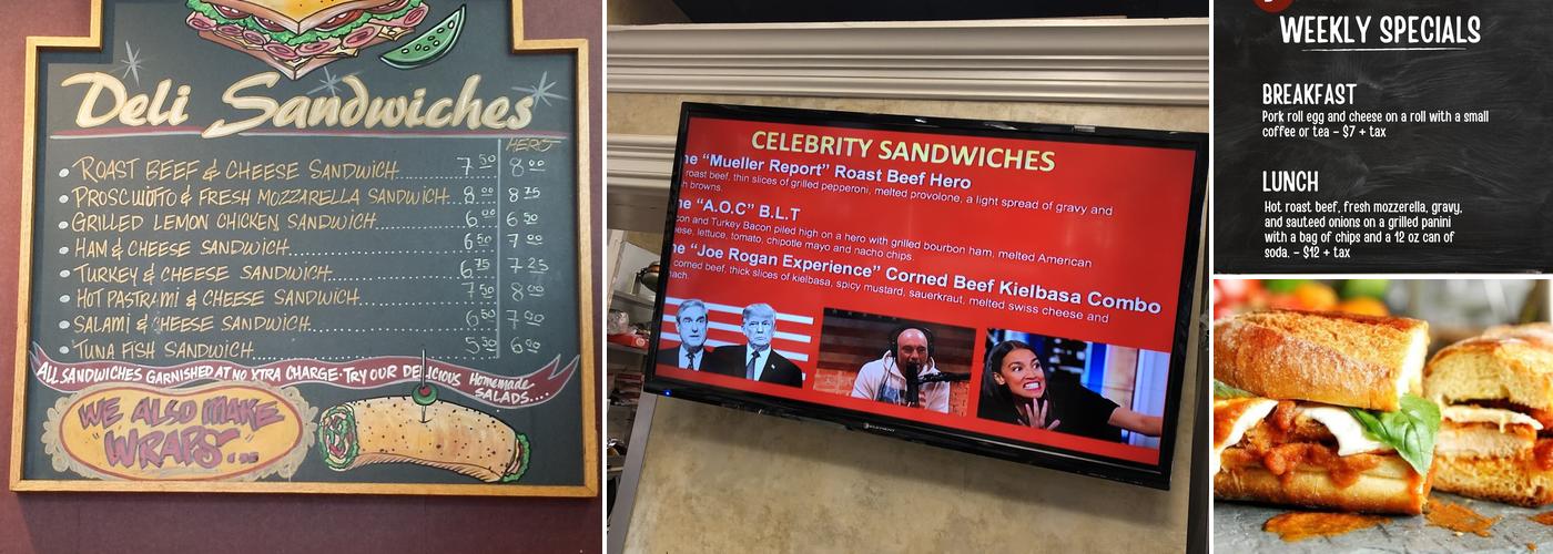 West Bank Gourmet Deli Menu