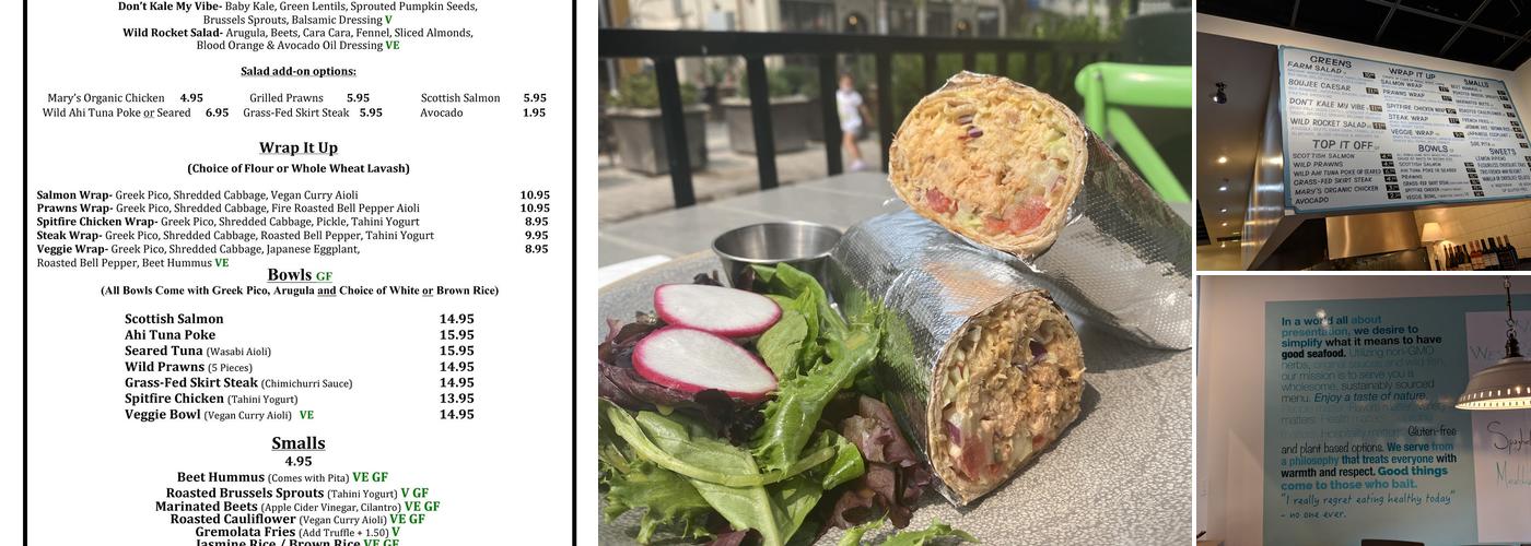 West Park Farm and Sea Menu