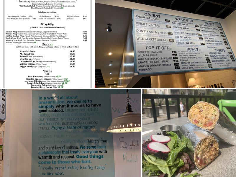 West Park Farm and Sea Menu