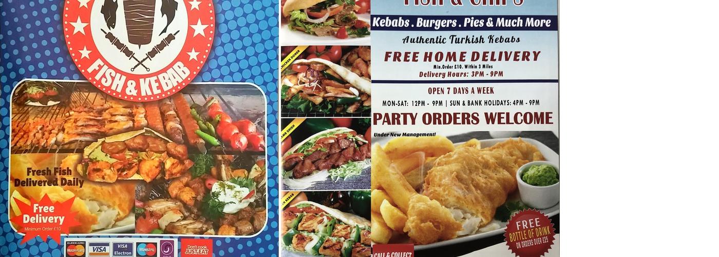 Bricket Wood Fish and Chips Menu