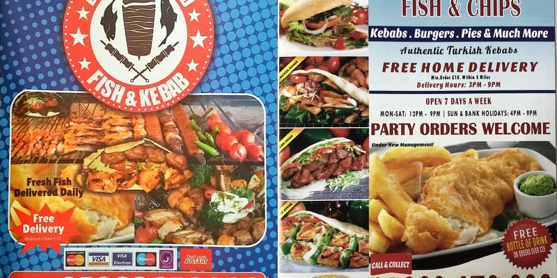 Bricket Wood Fish and Chips Menu