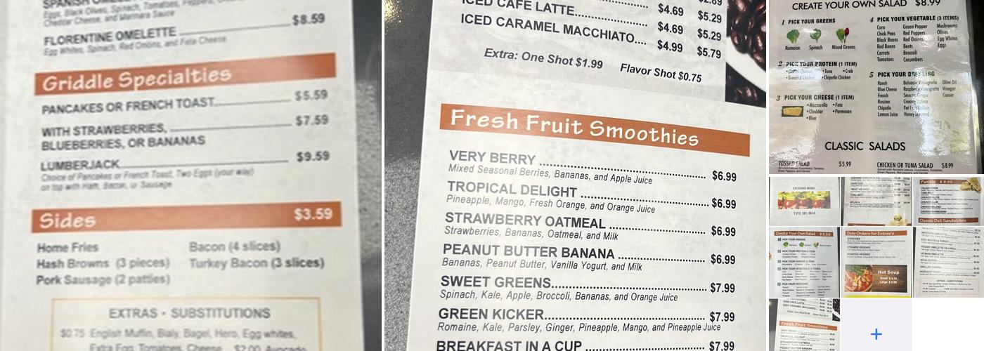 West Side Market Place Menu