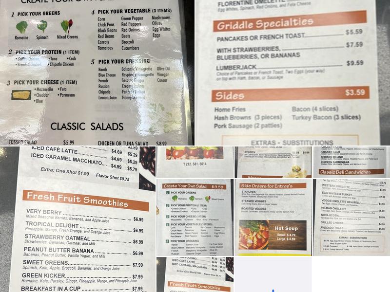West Side Market Place Menu