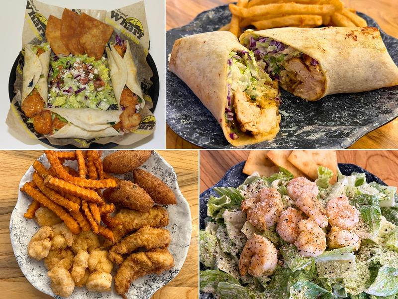 Wharf Casual Seafood of Montgomery Menu