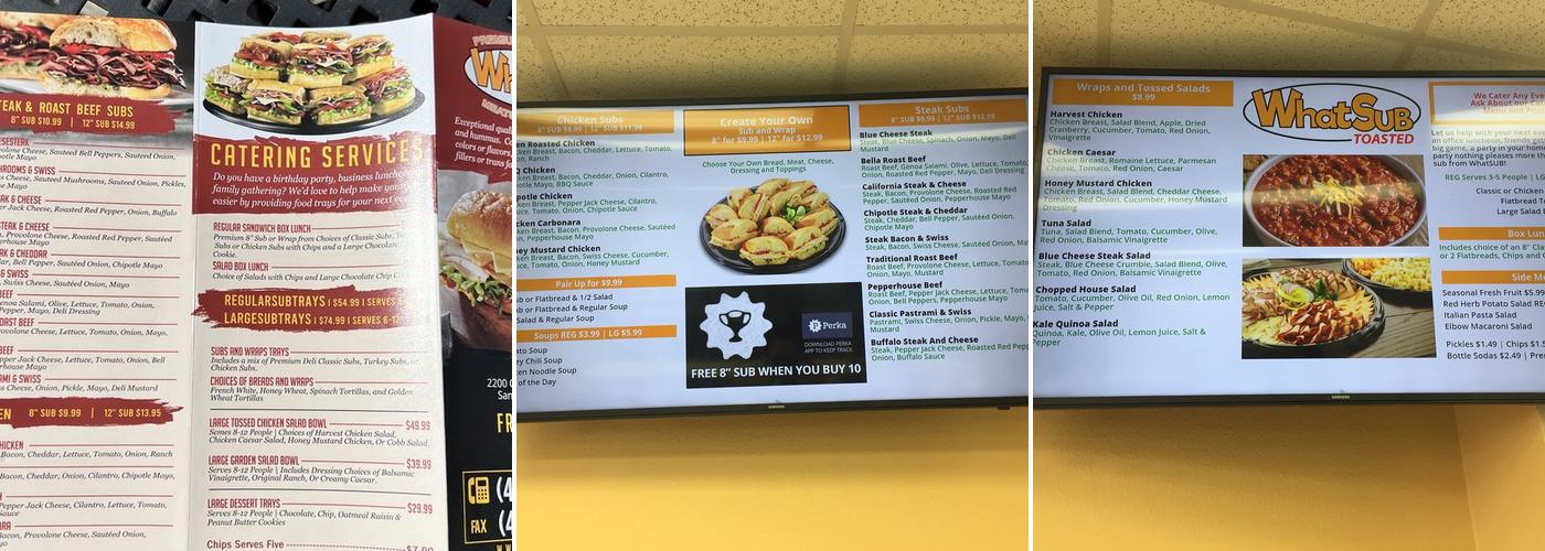 WhatSub Menu