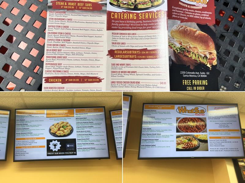 WhatSub Menu