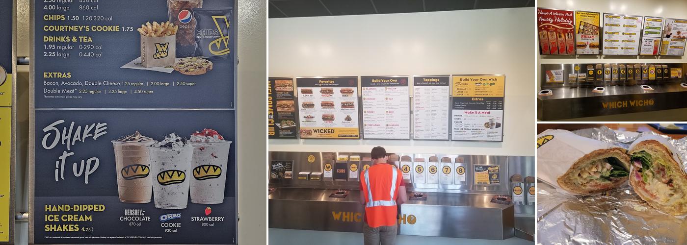 Which Wich Menu