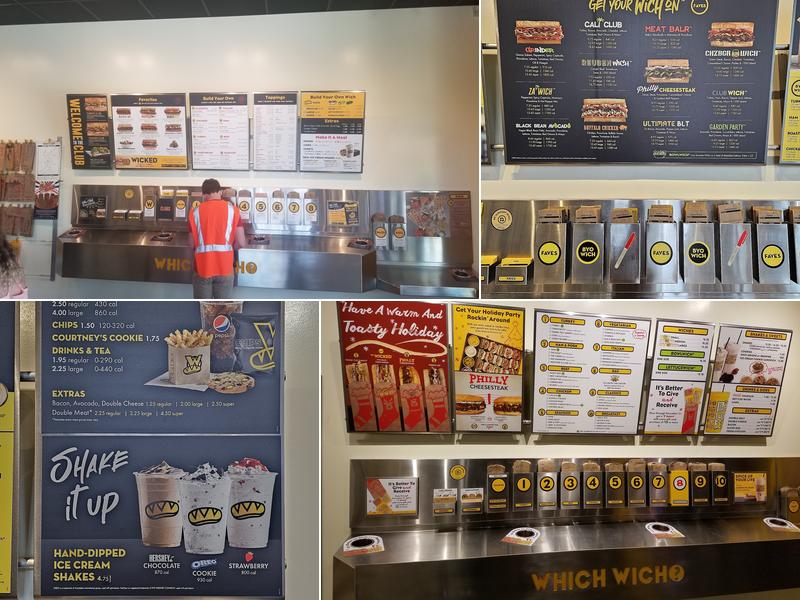Which Wich Menu