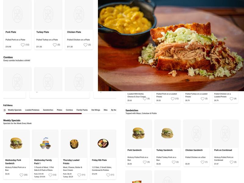 Whitt's Barbecue Menu