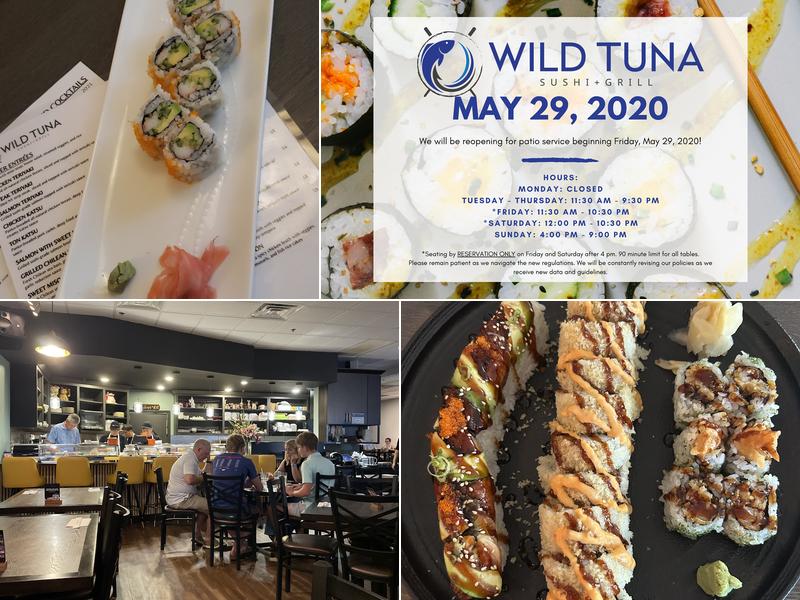 Wild Tuna Contemporary Sushi Menu
