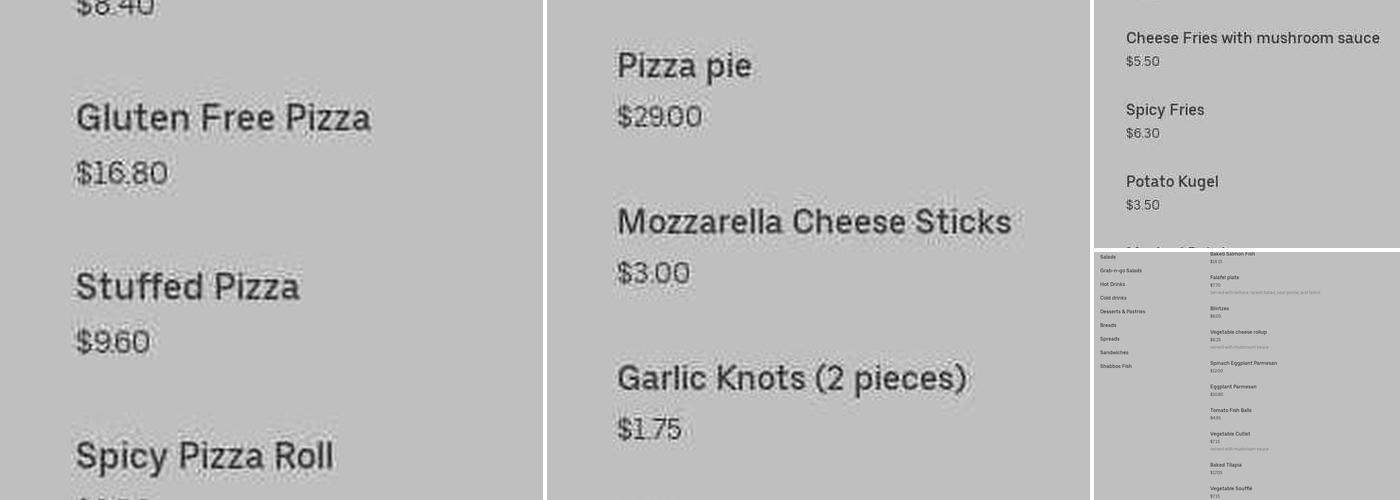 Green's Menu