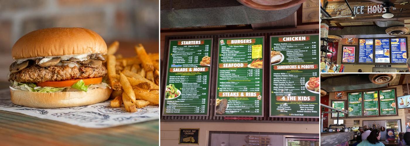 Willie's Grill & Icehouse Menu