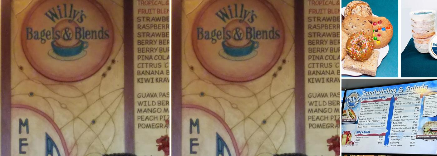 Willy's Bagels & Blends Menu