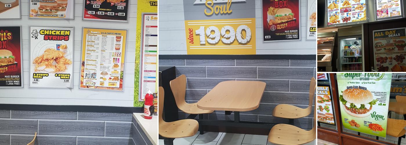 Sam's Chicken Watford Menu