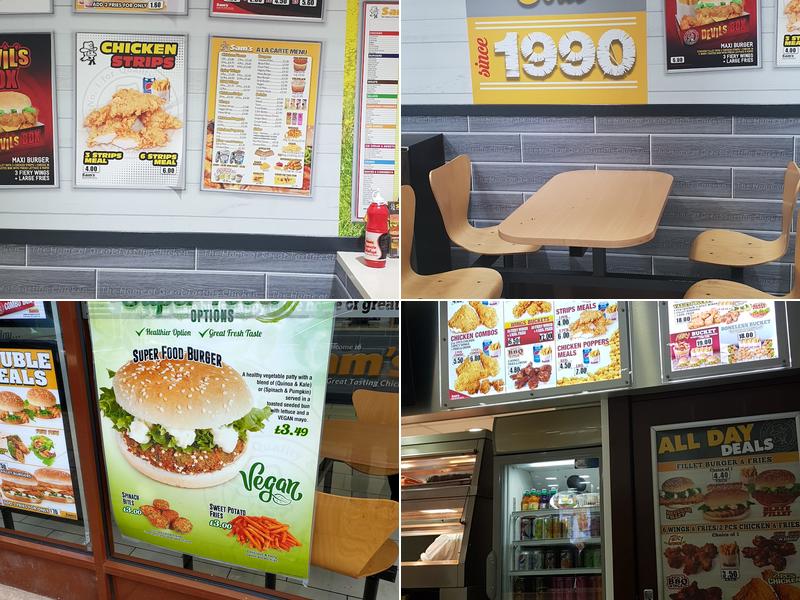 Sam's Chicken Watford Menu