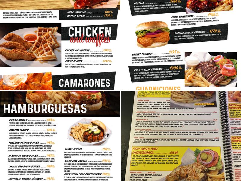 Wing Daddy's Sauce House Menu