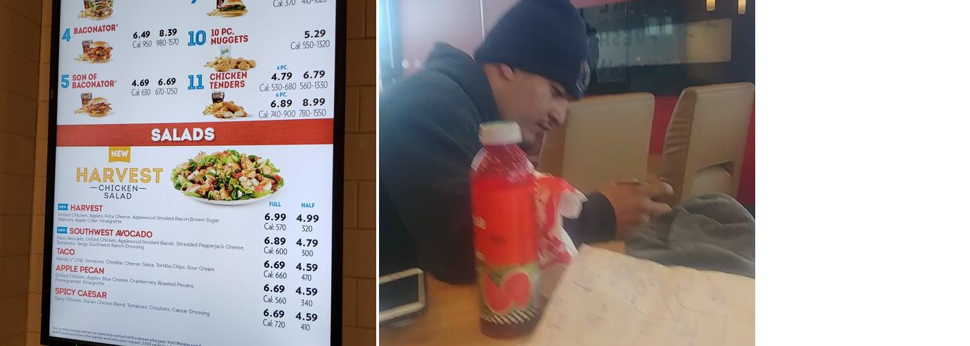 Wendy's Menu