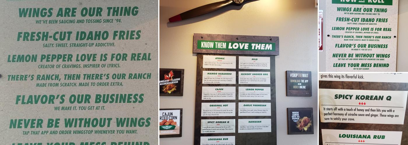 Wingstop Menu