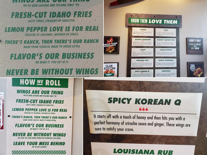 Wingstop Menu