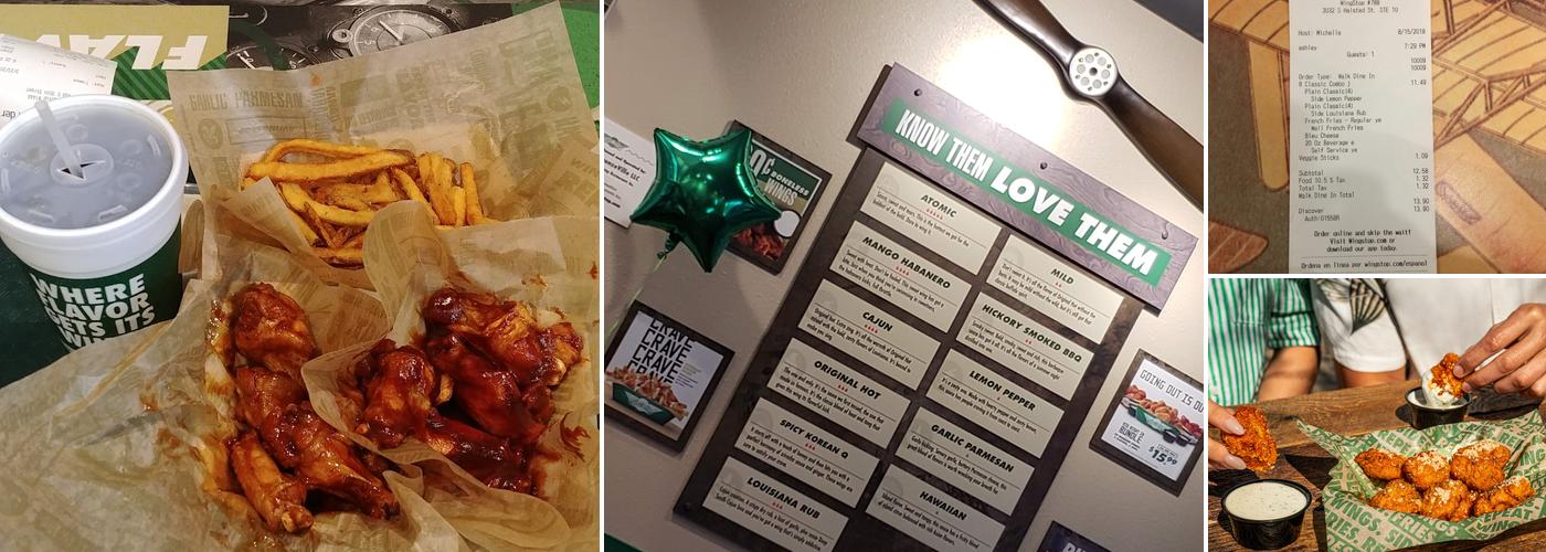 Wingstop Menu