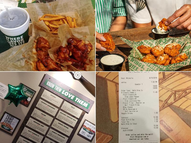 Wingstop Menu