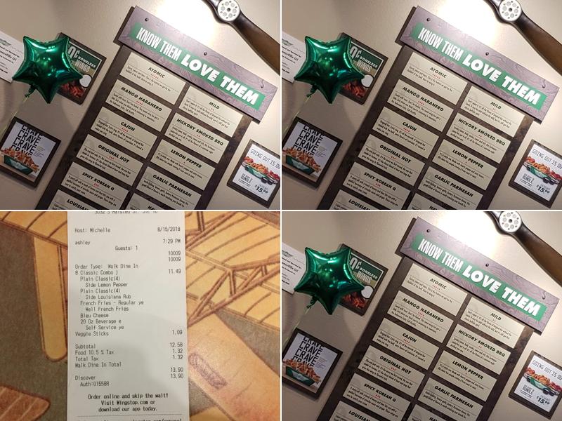 Wingstop Menu