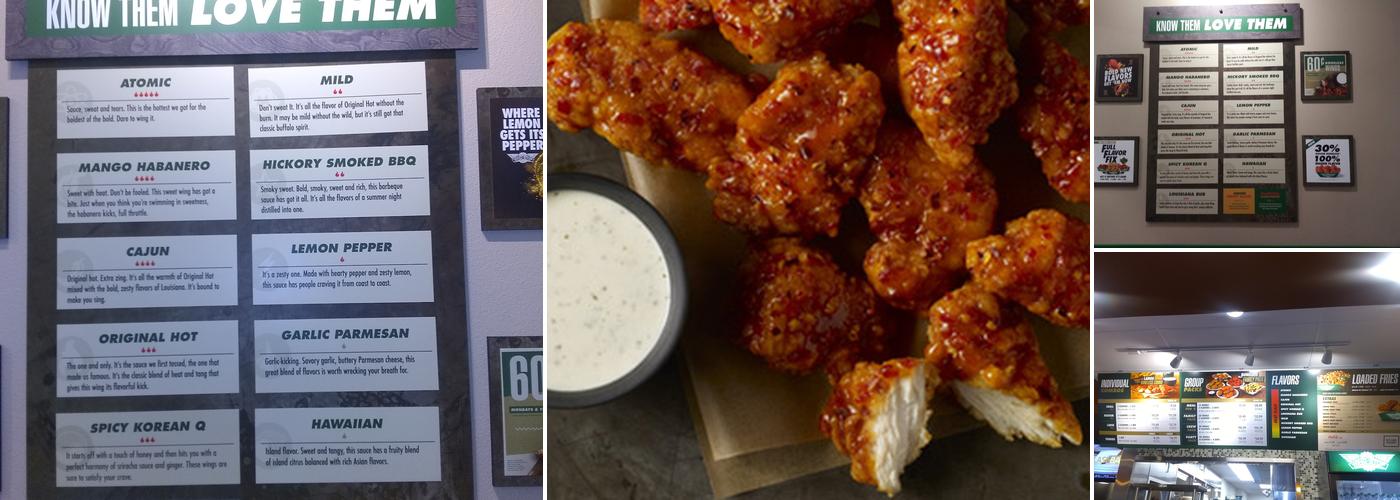 Wingstop Menu