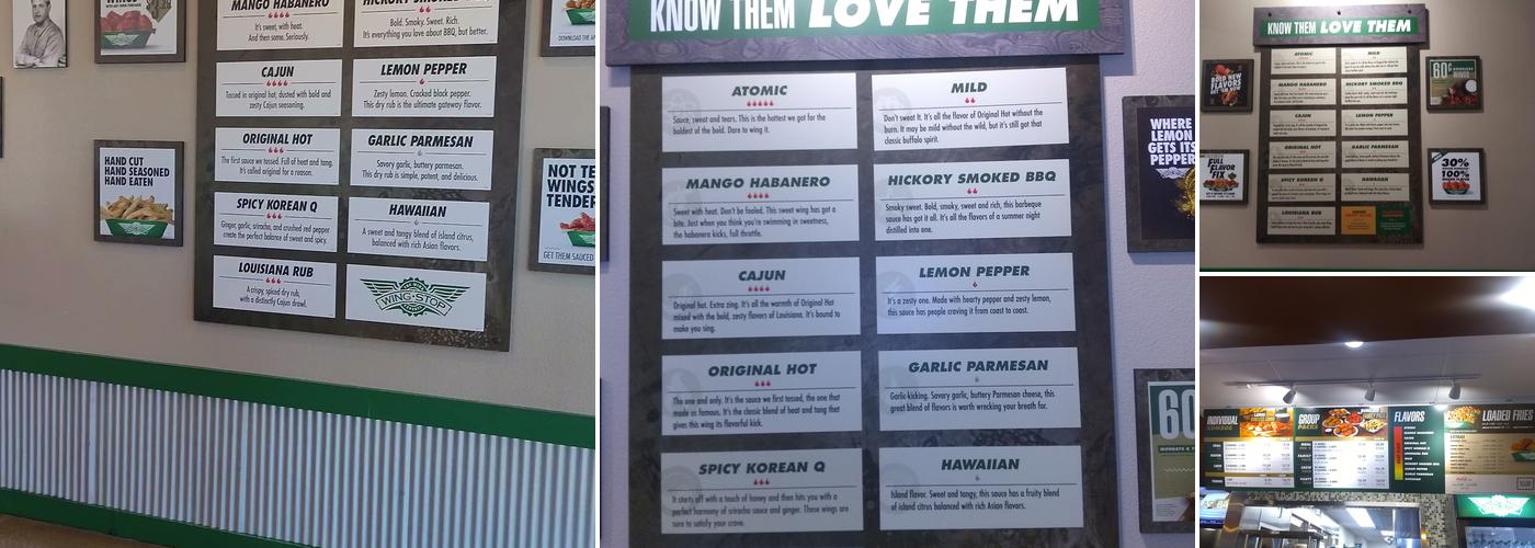 Wingstop Menu