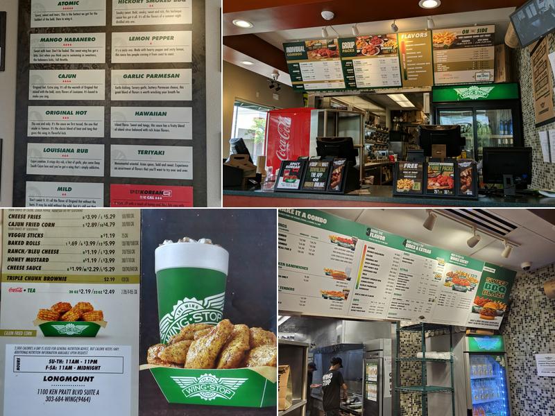 Wingstop Menu