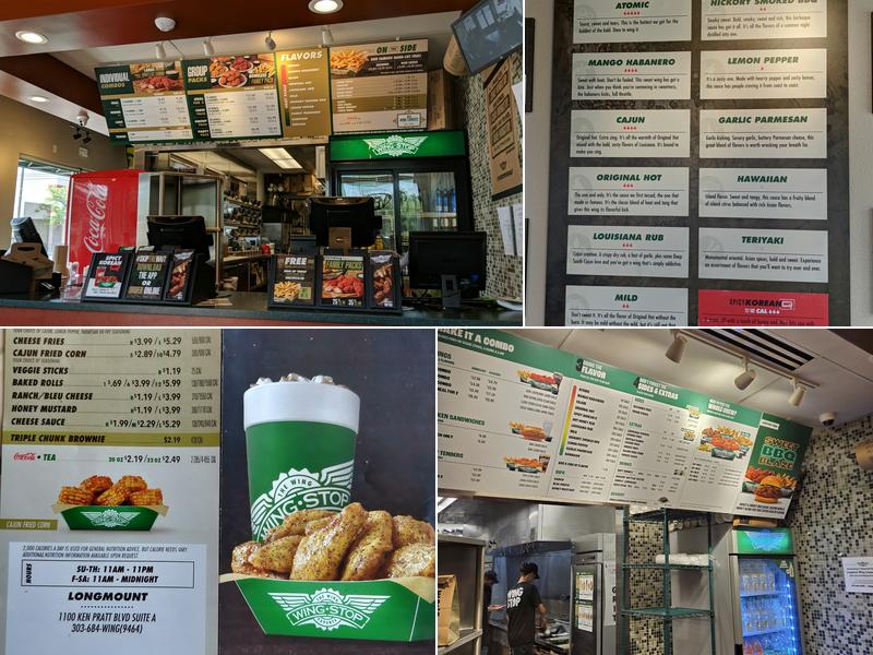 Wingstop Menu