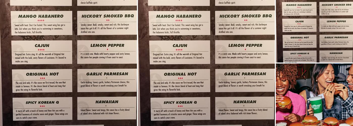 Wingstop Menu