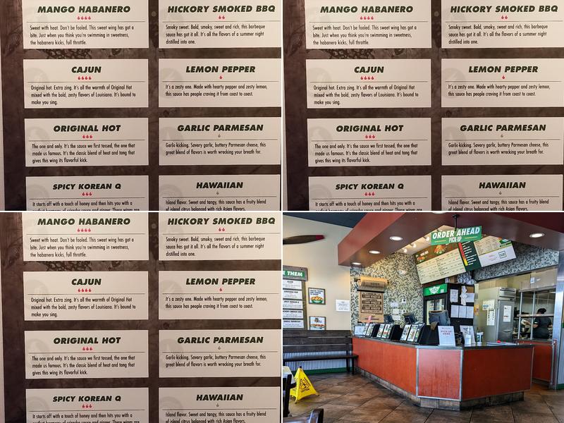 Wingstop Menu