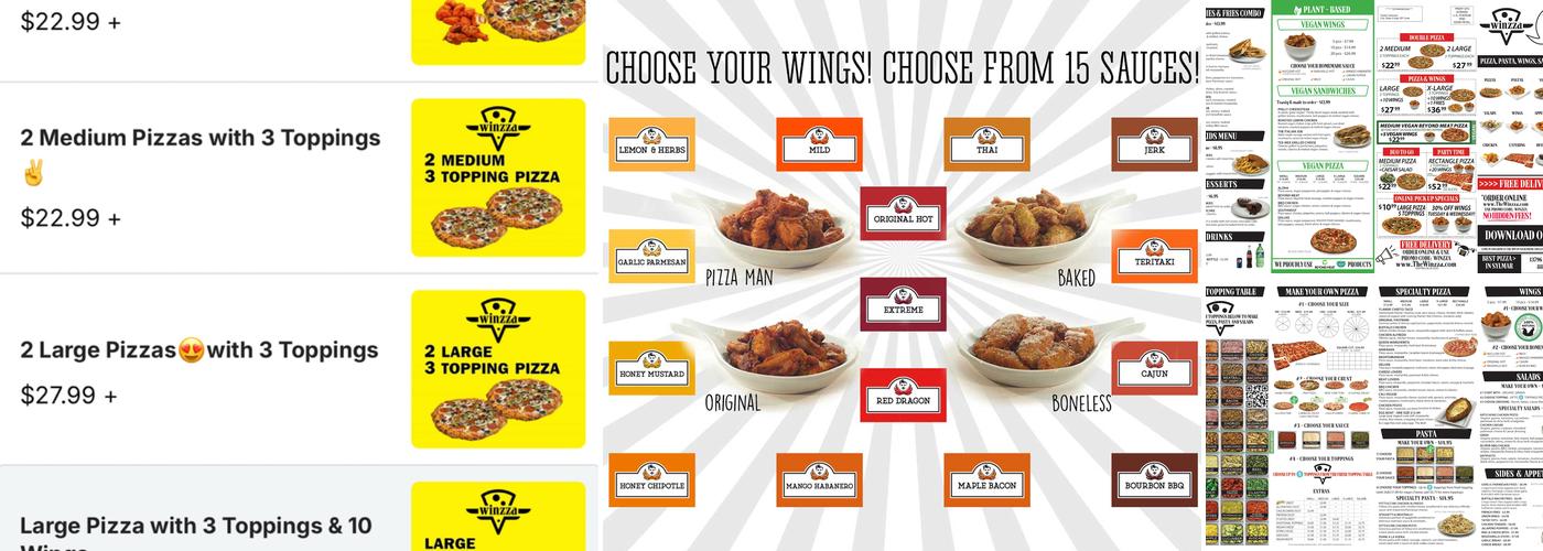 The Winzza Menu