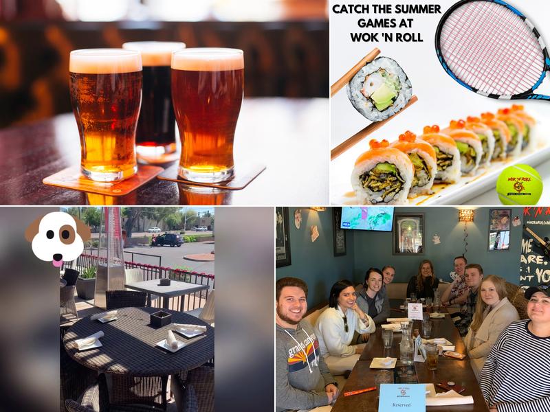 Wok 'N Roll Old Town ; Sushi, Music, Bar 4412 N Miller Rd, Scottsdale