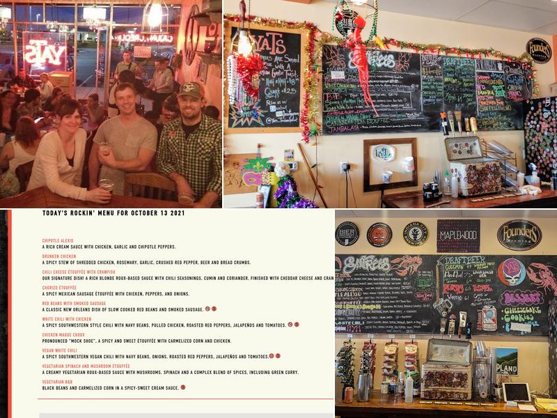 Yats Traders Point Menu